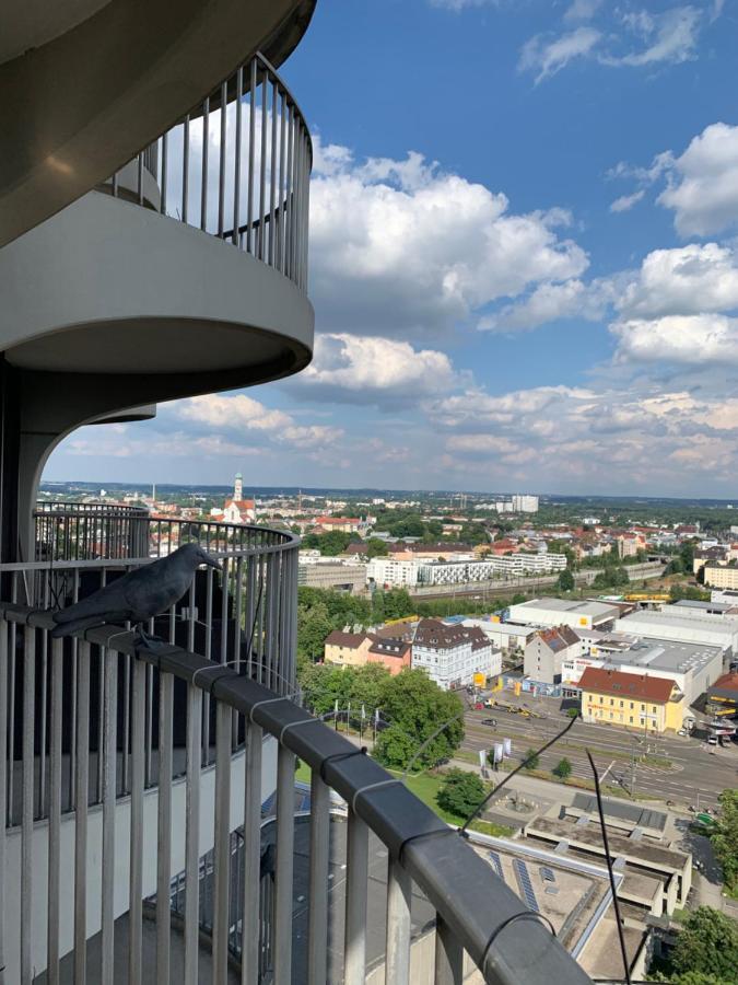 Appartment Im Hotelturm Аугсбург Экстерьер фото